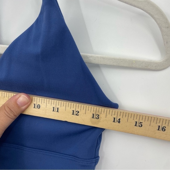 Alphalete Alphalux wonder bra blue Sz XS - Picture 4 of 5